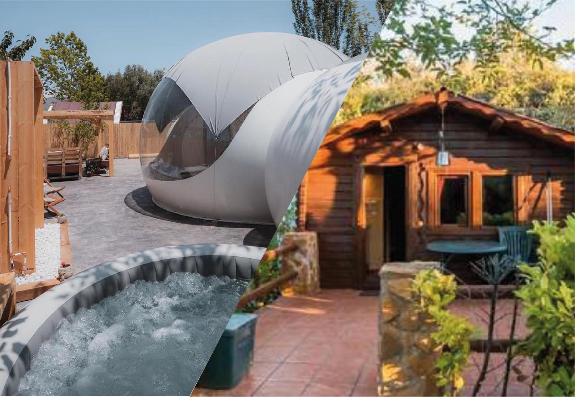 Fuente Del Lobo Glamping & Bungalows - Adults Only Pinos Genil Bagian luar foto